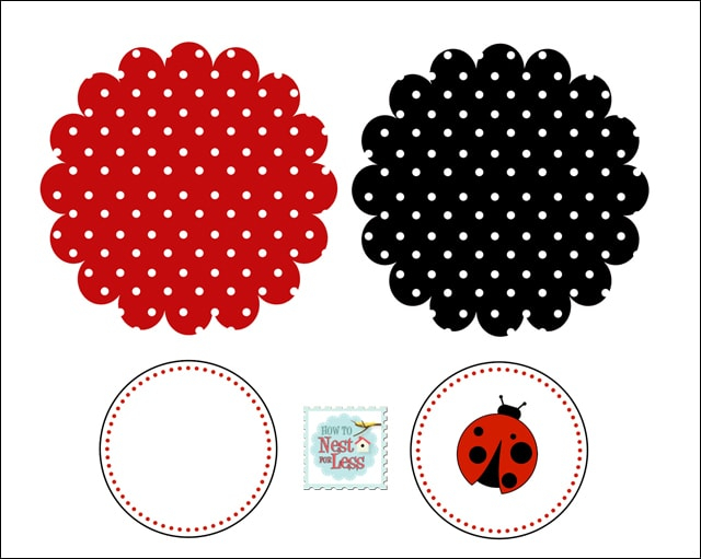 Ladybug Birthday Party With FREE Printables How To Nest For Less 