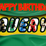 Lego Ninjago Birthday Card