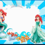 Little Mermaid Printable Birthday Card BirthdayBuzz