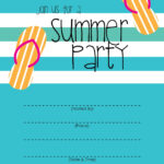 McKissick Creations Summer Party Invitation Free Printable