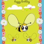 MeinLilaPark Free Printable Happy Birthday Card For Kids