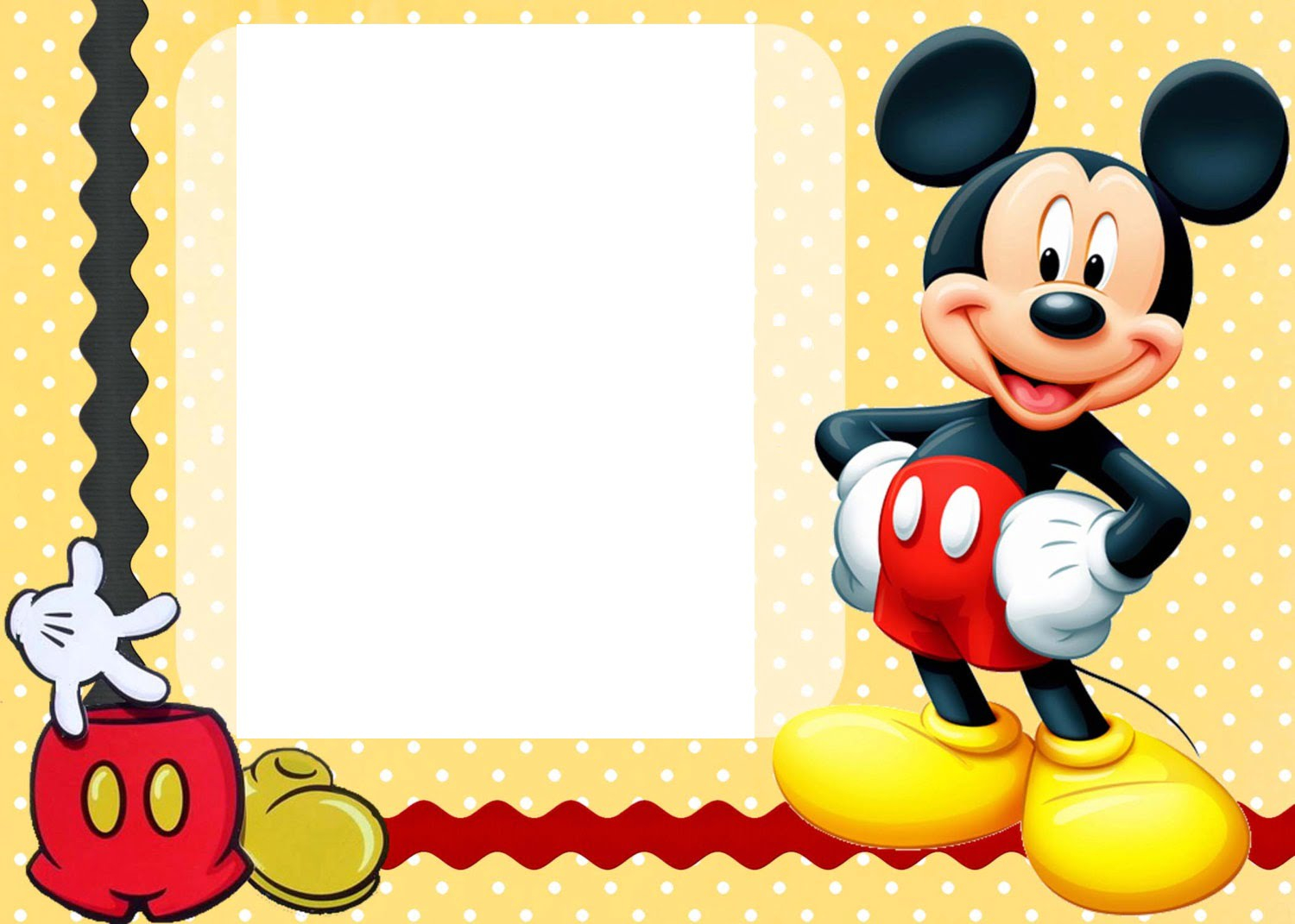 Mickey Mouse Clubhouse Birthday Party Invitations FREE Printable Baby