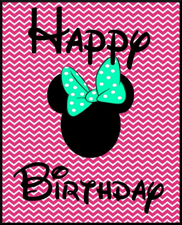 Minnie Minnie Mouse Party Happy Birthday Disney Minnie Mouse Halloween