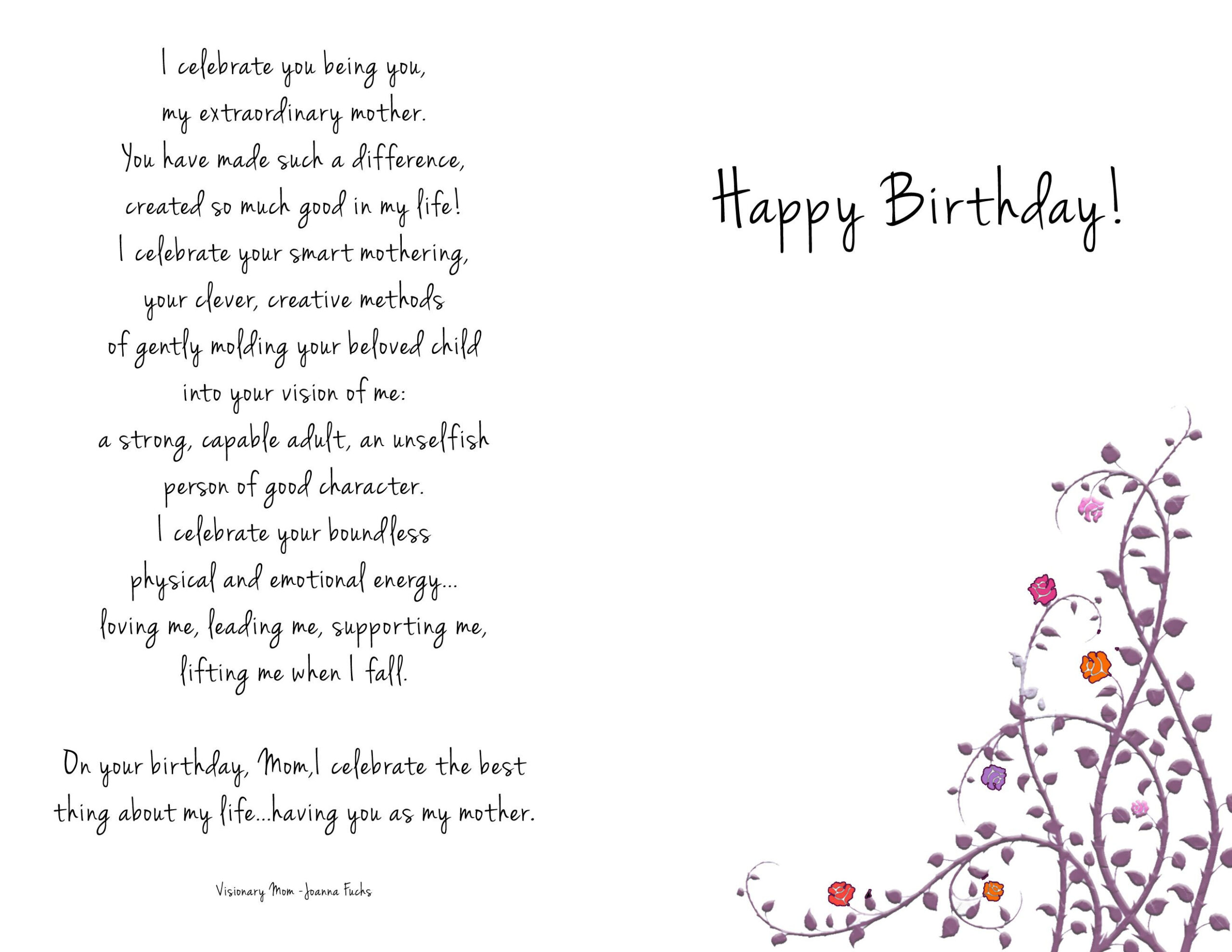 Mom Birthday Cards Birthday Image Gallery Birthday Cards For Mom