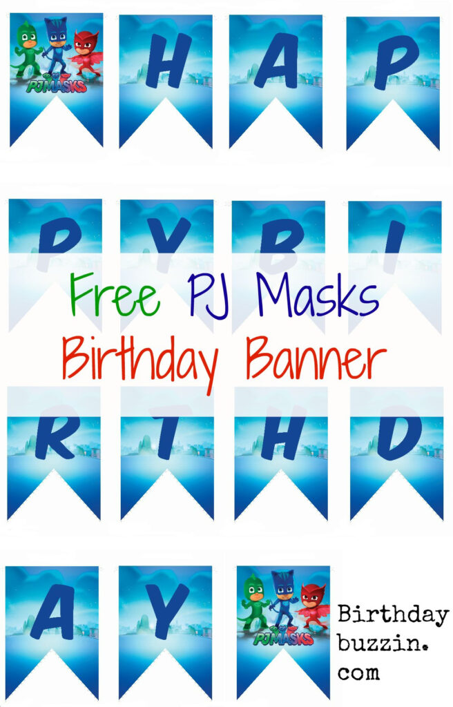 Pin On Pj Mask Bday