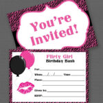 Printable Girl Birthday Invitations Birthday Gallery