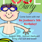 Printable Pool Party Invitations Pool Party Invitations Printable