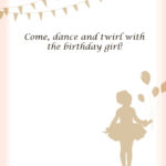 Reflections Out Loud Printables From Olivia s Ballerina Party