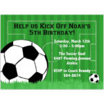 Soccer Party Invitation Template Free Football Party Invitations