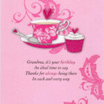 Wonderful Grandma Birthday Greeting Card Cards Love Kates